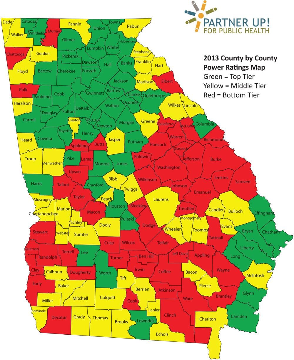 Atlanta Georgia county göster