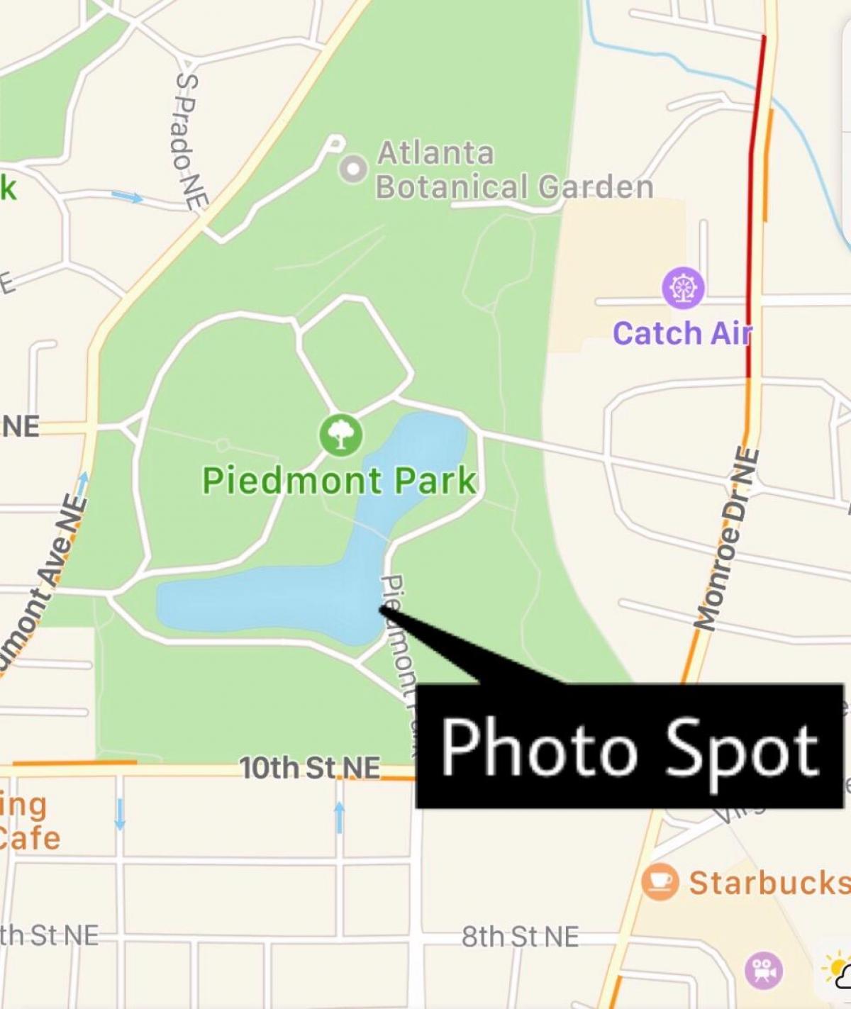 Piedmont park göster