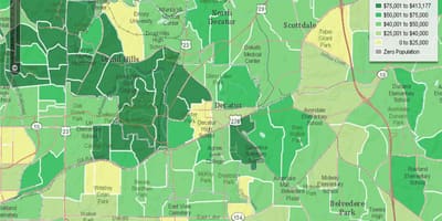 Atlanta demografik göster