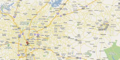 Atlanta ga haritası