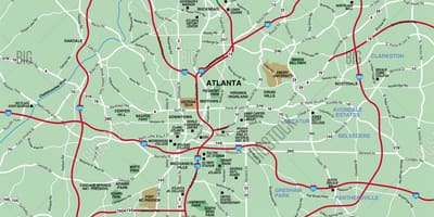 Greater Atlanta area göster