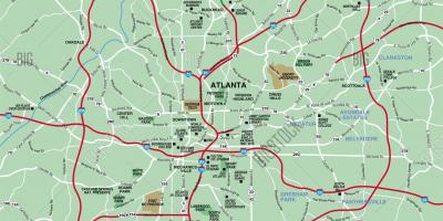 Greater Atlanta area göster